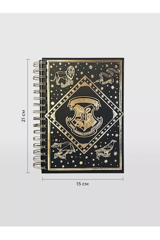 Harry Potter A5 Halka Düzenli 95 Yaprak Defter 248522129 Gri