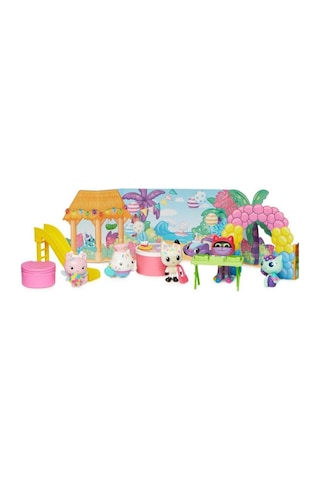 Gabby's Dollhouse Gabbynin Hayal Evi Pandi Patinin Doğum Günü Seti 6067141