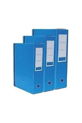 Saraoğlu Arşiv ve Proje Kutusu 29 x 36 x 7,5 CM Mavi 10 Adet