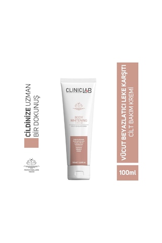 Cliniclab Beyazlatıcı Ve Aydınlatıcı Vücut Kremi 100 Ml