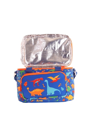 Kaukko Kids Thermo Isı Yalıtımlı Erkek Çocuk Dinazor Lacivert Yeşil Beslenme Çantası L7278 İki Bölmeli Lacivert - Yeşil