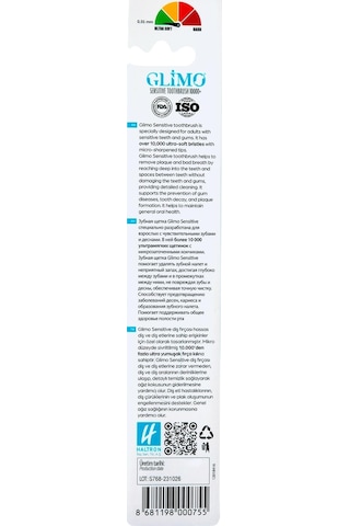 Glimo Glimo Sensitive Diş Fırçası 10000+ Ultra Soft