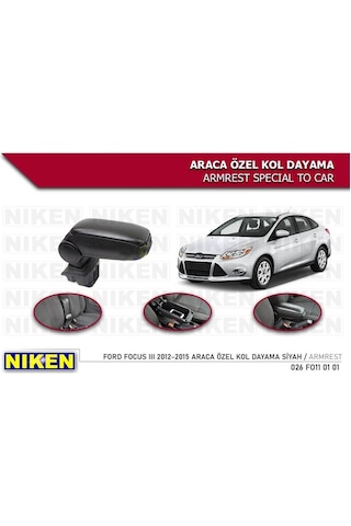 Ford Focus 3 Araca Özel Kol Dayama Kolcak 2012-2015 Model (546832549)