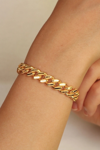 Ajda Gurmet Altın Bileklik Çok Renkli