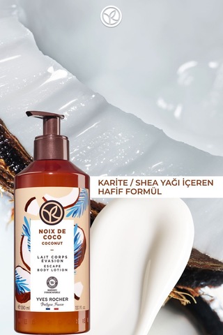 Vegan Tropikal Hindistan Cevizi Kokulu Nemlendirici Ve Besleyici Vücut Losyonu 390 Ml