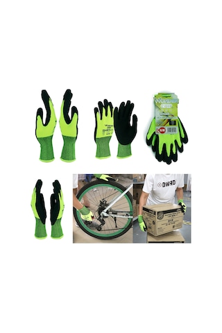 Wonder Grip Evrensel İş Eldivenleri 13-gauge Naylon İç Taban Ve Nitril Köpük Kaplama Aşınmaya Dayanıklı Bahçıvan Eldivenleri