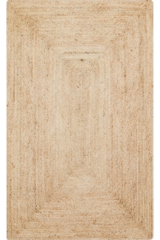 Echo Ech 10 Natural Flatweave El Dokuma Naturel Jüt Hasır Halı