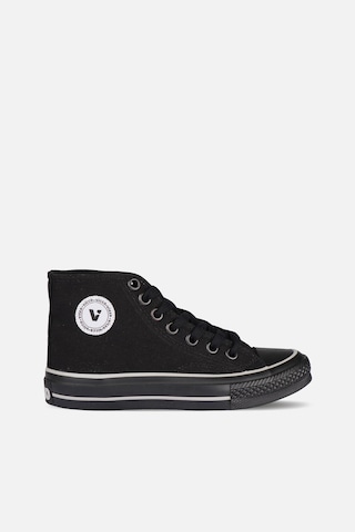 Vicco Star Basic Unisex Genç Siyah/siyah Sneaker Siyah