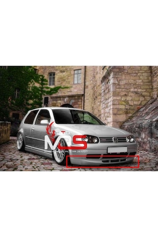 Vw Golf Mk4 25. Yıl Ön Tampon Eki Karlık Fiberglass Boyasız