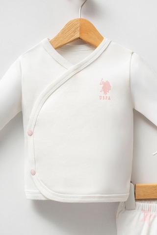 U.S. Polo Assn. U.s. Polo Assn Kız Bebek Beyaz Hastane Çıkışı 5274-48999 Beyaz