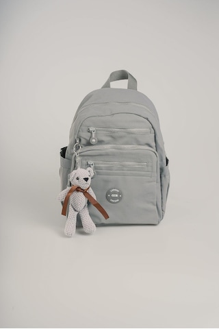 Ççs Kadın 17953 Sırt Çantası Gri