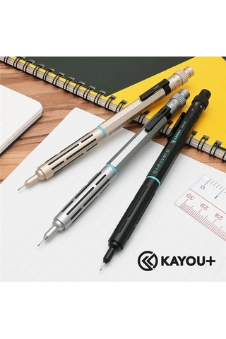 Kayou Plus Aimvision Mekanik Kurşun Kalem Mineral Silver Kamp-aıssv Gümüş