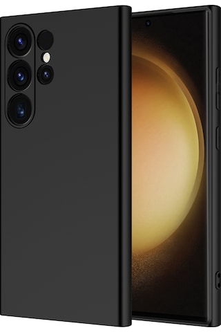 Galaxy S25 Ultra Uyumlu Kılıf Zore Mara Lansman Kapak-siyah Siyah
