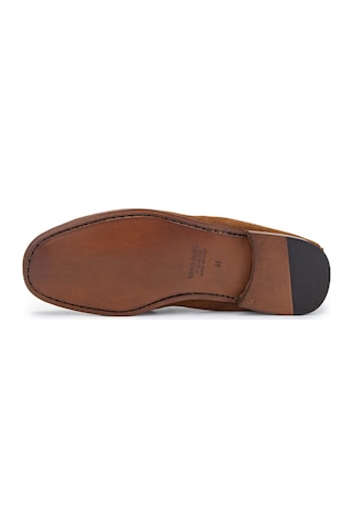 D.leporı Erkek Hakiki Deri Tarçın Süet Loafer Ayakkabı 1018 01 Erk Ayk Y24 Cuoıo Suede Çok Renkli