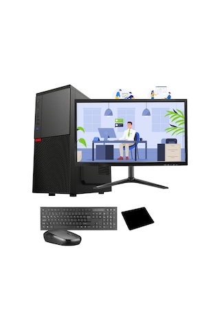 Ramtech WorkForce OF310-150 i3-10100F 16 GB 512 GB SSD R5230 19.5" Free Dos Masaüstü Bilgisayar
