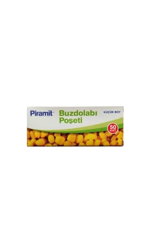 Piramit Küçük Boy Buzdolabı Poşeti 50'li