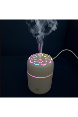 250ml Rgb Işıklı Süper Sessiz Type-c Mini Hava Nemlendirici & Aroma Difüzör