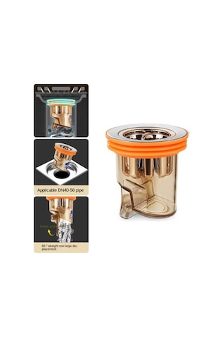 Kapamarka Koku Ve Geri Akış Önleyici Gider Aparatı