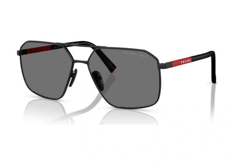 Prada Lınea Rossa Psa50s 1b002g 60-14-145 Erkek Güneş Gözlüğü Siyah