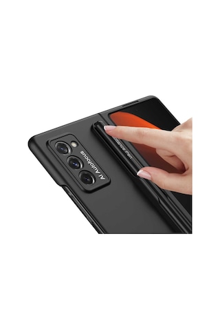 Samsung Uyumlu Galaxy Z Fold 2 Kilif S Pen Kalem Yuvali Kapak 537721388