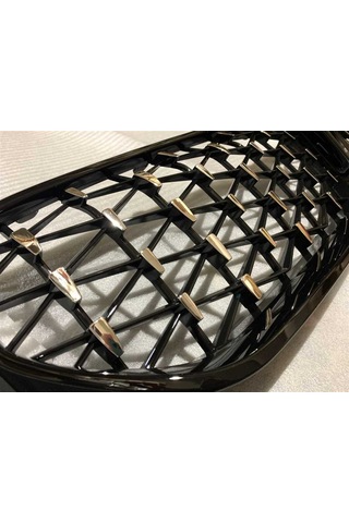 Bmw G30 LCİ Panjur Böbrek Diamond Pianoblack 2021-2022
