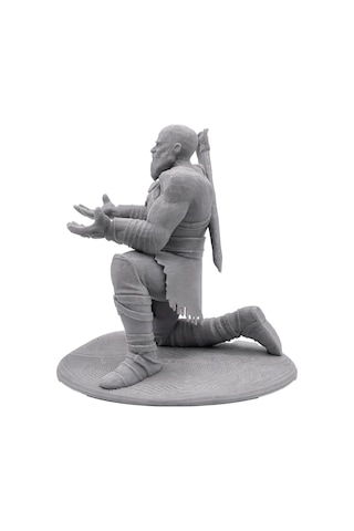 God Of War Kratos Masaüstü Organizer Kalem, Gözlük Ve Maket Bıçağı Standı Çok Renkli