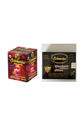 Pandera Şahmerdan Stick 12 x 12 G + 240 G Kavanoz - 2'li Set