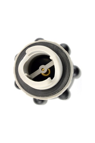 Fortunelane Sup Kayak Balon Valfi Adaptörü - Kaliteli Pirinç + Kauçuk - Hızlı Şişirme - Evrensel Uyumlu - Gri Siyah