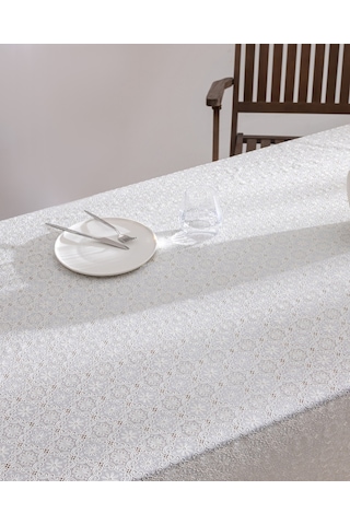 Madame Coco Maelys Masa Örtüsü - Ekru - 140x200 Cm 8684427343579 Çok Renkli