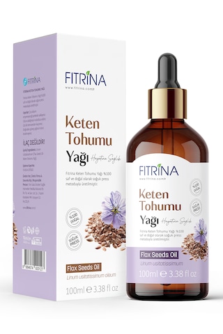 Fıtrina Keten Tohumu Yağı 100 ML