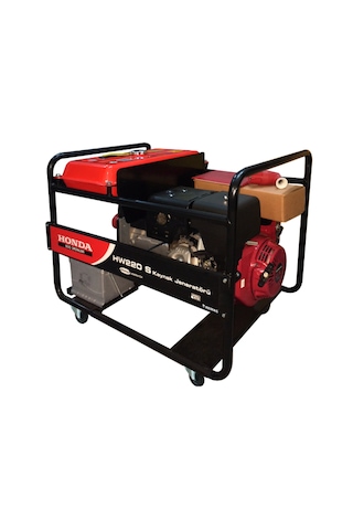 Honda Hw 220-s Marşlı Trifaze 6.5 Kva Benzinli Kaynak  Jeneratörü