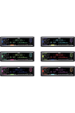 Reiss Audio Rs-mx88 Dsp Profesyonel Oto Teyp