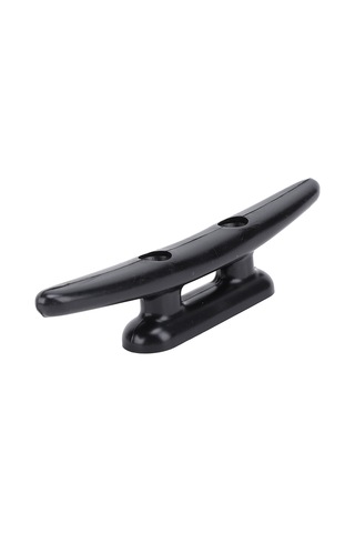 Lemestar Siyah Nilon Gemi Cleatı - Dayanıklı, Güvenli Bağlama, Kolay Kurulum - Deniz Ve Dekor Kullanıma Uygun 152mm