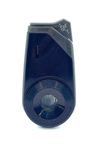 Tesla Tek Torch Jet Alev Çakmak - Kırmızı Kırmızı