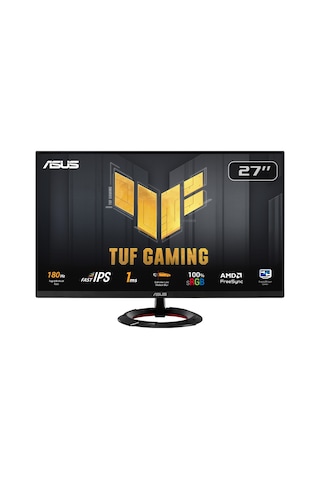 Asus Tuf Gaming Vg279q3r 27" 180hz 1ms Hdmı Dp Elmb Sync Adaptivesync Fhd Fast Ips Gaming Monitör