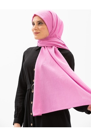 Eliş Şile Bezi Şile Bezi Şal Pembe Tek Beden-Pembe