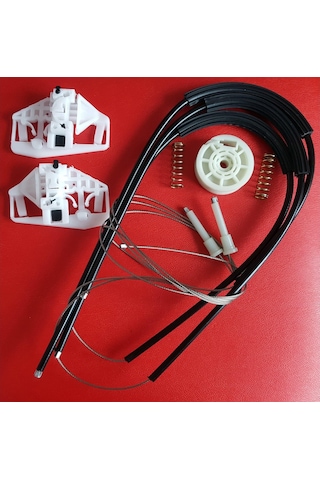 Citroen Berlingo 1996-2008 Ön Elektrikli Cam Kriko Teli Tamir Set 478782019