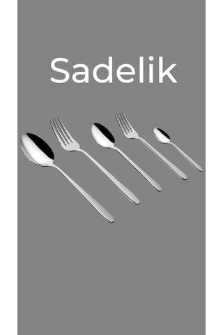 Özlife Defne 60 Parça Çatal Kaşık Takımı Seti 12 Kişilik Paslanmaz Çelik Gri