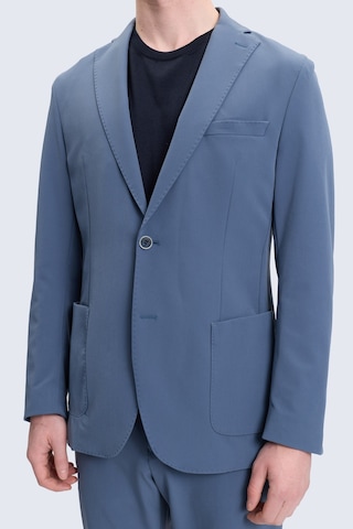 Hatemoğlu İndigo Slim Fit Mono Yaka Casual Takım Elbise Indigo
