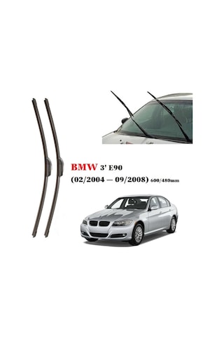 Silecek Seti BMW 3 E90 E91 2004 -2008 WUTSE MUZ HS071