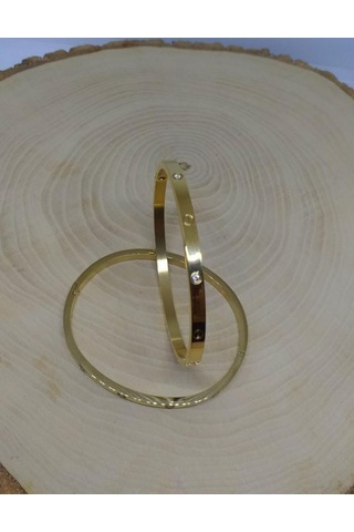 Dali Shop Taşlı Bileklik Altın Gold