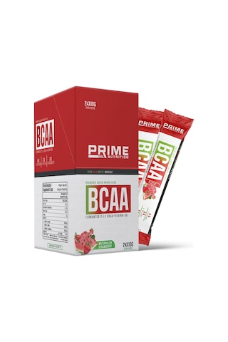 Prime Nutrition Bcaa 2:1:1 Karpuz & Çilek 24 Saşe X 10 Gram Tek Kullanımlık Paket
