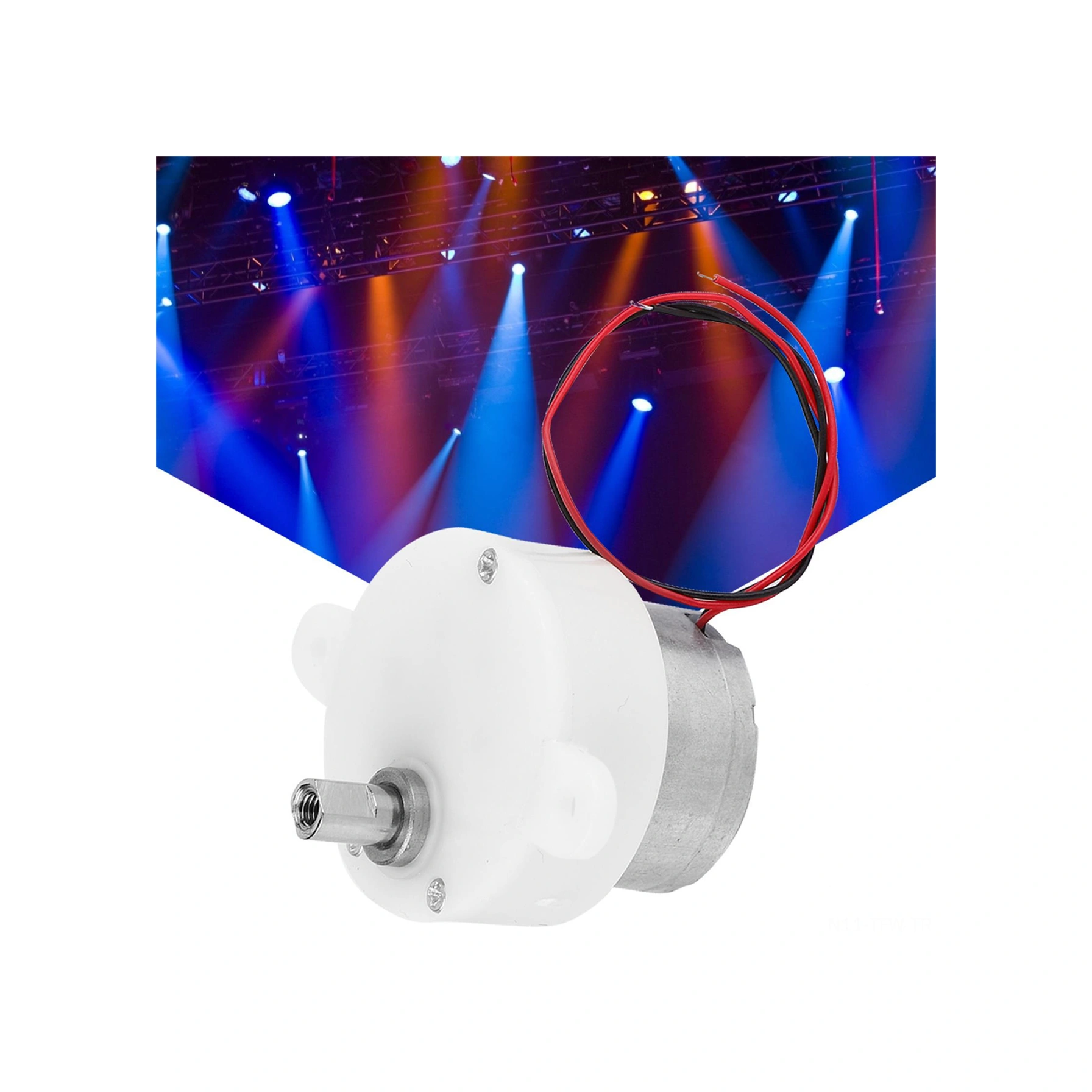 Tenfowee 6v Dc Dişli Geri Dönüş Motoru - Hafif, Düşük Gürültü, Kaymazsız Montaj - Oyuncak, Işık, El Sanatı Uygulamaları İçin