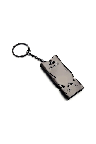 Schulzz Professional Çelik Düdük Ultra Yüksek Ses Gunmetal 180 DB Çok Renkli