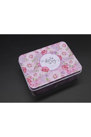 Dikdörtgen Kutu Hediye Kutusu Sevgililer Günü Hediye Kutusu Lovely Day Pembe 6 Lı