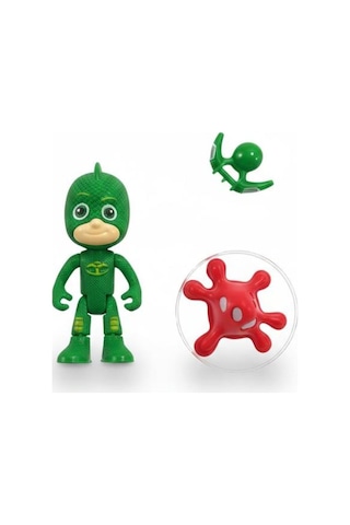 Pj Maskeliler Tekli Aksesuarlı Figür Karakter Oyun Seti Pj Mask Yeşil