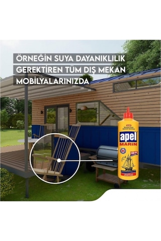 Apel Marin Pa300 Deniz Tutkalı 600 ML Bal Rengi
