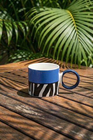 Summer Porselen Kupa Mavi - 355 Ml Mavi