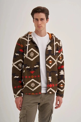 Cazador Cazador 50940 Kapş.yk. Sweat Hırka 25 Kış Haki