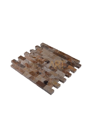 Tv Ünitesi Için Scabos Patlatma Taş Fileli 2,5X5Cm